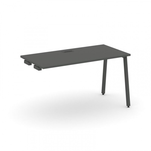 Style Project Стол-приставка к опор. элем. SN-4A.OPRS-004 Дуб Наварра/Металл Антрацит 1580*600*750 фото 25