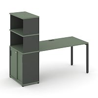 Стол офисный с опорным шкафом-купе Concept CN.SP-243