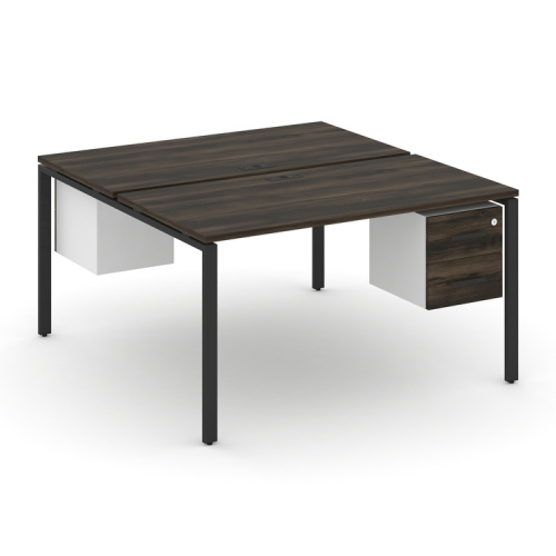 Бенч-система на 2 места с подвесными тумбами Concept CN.DRS-115 фото 9