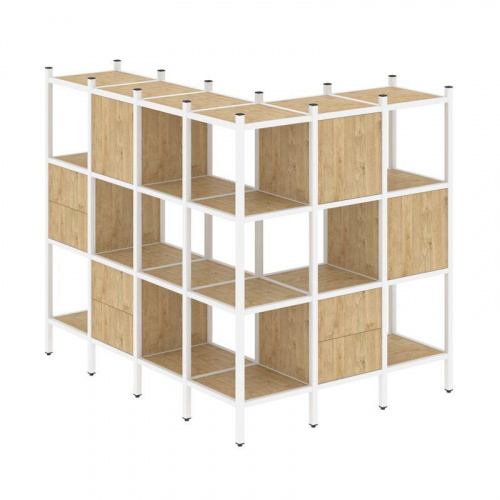 Стеллаж офисный угловой Loft VR.L-52 фото 2