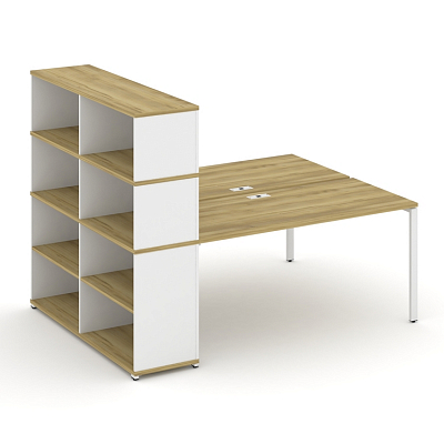 Бенч-система с опорным стеллажом с надставкой Concept CN.DRS-216