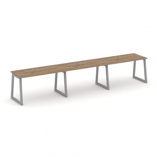 Style Project Рабочая станция 1 сторон. SN-5T1.ORS-051 Акация Лорка/Металл Антрацит/Заглушка Пластик фото 10