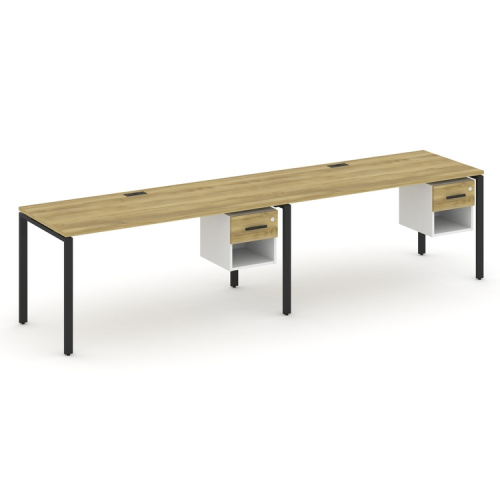 Бенч-система на 2 места с подвесными тумбами Concept CN.ORS-120 фото 6 Бенч-система на 2 места с подвесными тумбами Concept CN.ORS-120 фото 6