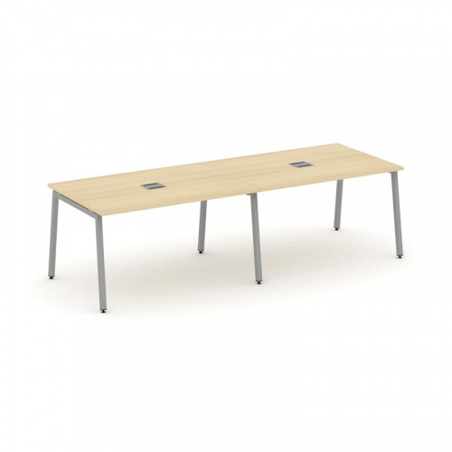 Style Project Стол переговорный SN-4A.SPRG-014 Белый/Металл Антрацит 3160*980*750 фото 13