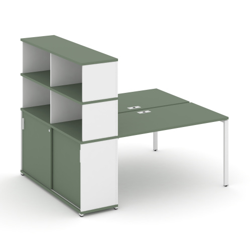 Бенч-система с опорным шкафом-купе с надставкой Concept CN.DRS-244 фото 5 Бенч-система с опорным шкафом-купе с надставкой Concept CN.DRS-244 фото 5