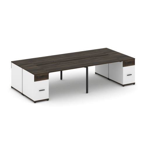 Бенч-система на 4 места с 2 опорными тумбами Concept CN.DRS-430 фото 9 Бенч-система на 4 места с 2 опорными тумбами Concept CN.DRS-430 фото 9