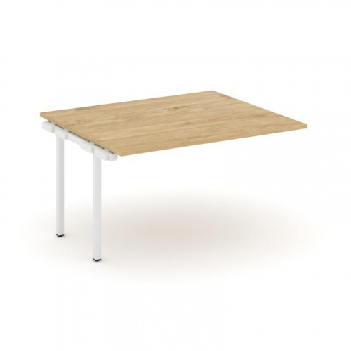 Style Project Проходной наб. элем. перег. стола SN-4P.NSPRG-033.3 Вяз Благородный/Металл Белый 1380* фото 8