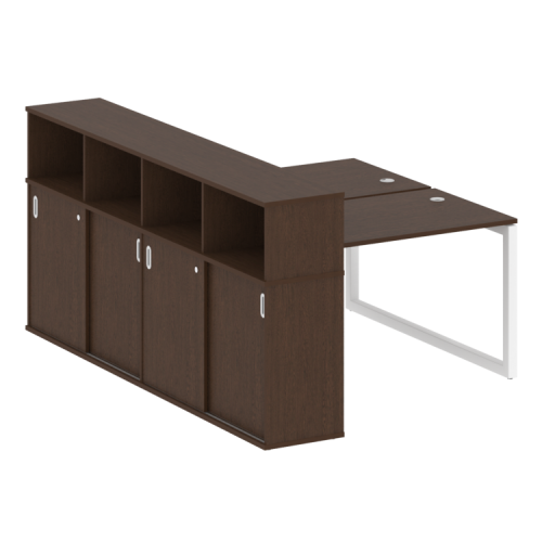 Бенч-система с шкафом-купе на О-обр. м/к Metal System Quattro 50БО.РС-СШК-4.2 фото 10 Бенч-система с шкафом-купе на О-обр. м/к Metal System Quattro 50БО.РС-СШК-4.2 фото 10