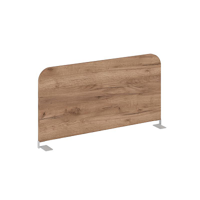 Настольный Экран боковой UNE.DEKRB-502.22 Дуб Табак/Металл Серый 720*18*497