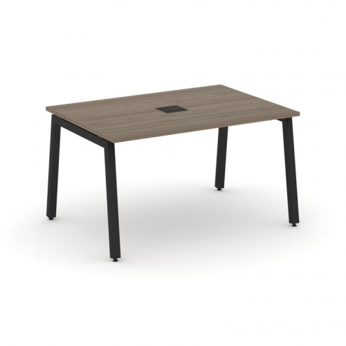 Style Project Стол переговорный SN-5A.SPRG-002 Акация Лорка/Металл Белый 1180*980*750 фото 4