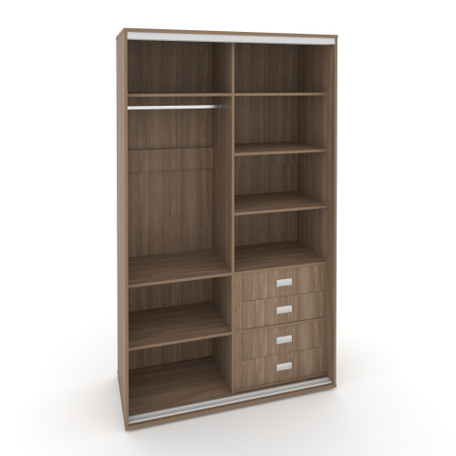 Корпус 2-х секционного шкафа высокого L=1300мм Maris SH.K2-3.1 K7 фото 5