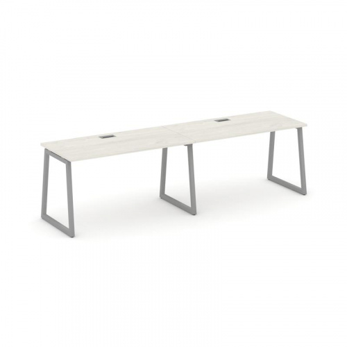 Style Project Рабочая станция 1 сторон. SN-4T1.ORS-013 Акация Лорка/Металл Антрацит/Заглушка Пластик фото 17