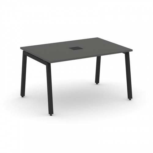 Style Project Стол переговорный SN-5A.SPRG-002 Акация Лорка/Металл Белый 1180*980*750 фото 14