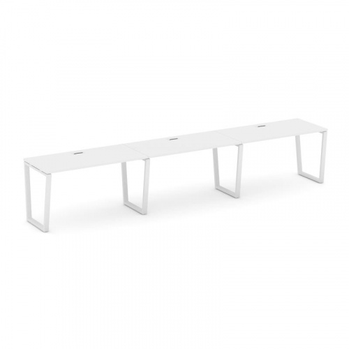 Style Project Рабочая станция 1 сторон. SN-6T2.ORS-041 Акация Лорка/Металл Антрацит/Заглушка Пластик фото 17