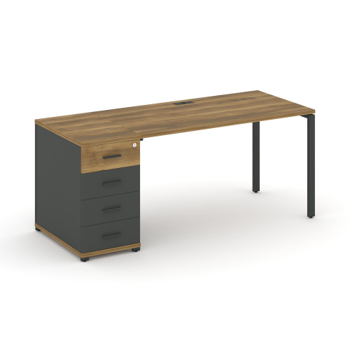 Стол офисный с опорной тумбой Concept CN.SP-404 Стол офисный с опорной тумбой Concept CN.SP-404