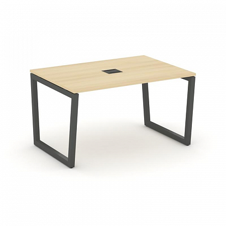Style Project Стол переговорный SN-5T2.SPRG-002 Акация Лорка/Металл Антрацит/Заглушка Металл Антраци
