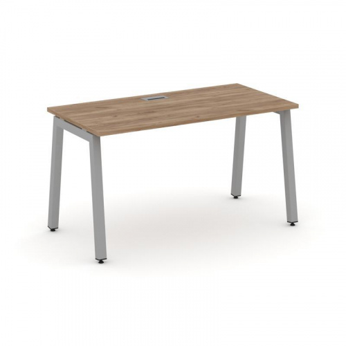 Style Project Стол письменный SN-5A.SP-014 Тиквуд Светлый/Металл Антрацит 1580*700*750 фото 12