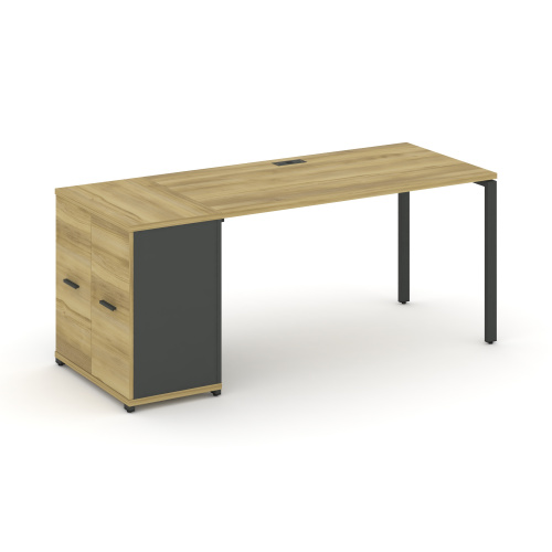 Стол офисный с опорным распашным шкафом Concept CN.SP-220 фото 4