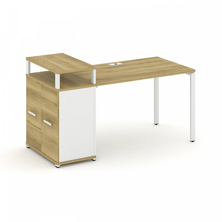Стол офисный с опорным распашным шкафом Concept CN.SP-222