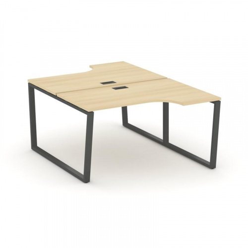 Style Project Рабочая станция эргоном. SN-6T2.DRPA-021 Акация Лорка/Металл Антрацит/Заглушка Пластик фото 28