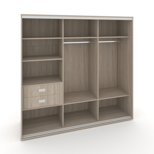 Корпус 3-х секционного шкафа низкого L=2369мм Maris SH.K3-6.2 K6 фото 6