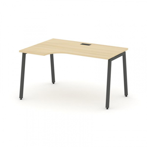 Style Project Стол рабочий эргоном. SN-4A.SPA-001(L) Дуб Наварра/Металл Антрацит 1380*600/980*750 фото 16 Style Project Стол рабочий эргоном. SN-4A.SPA-001(L) Дуб Наварра/Металл Антрацит 1380*600/980*750 фото 16