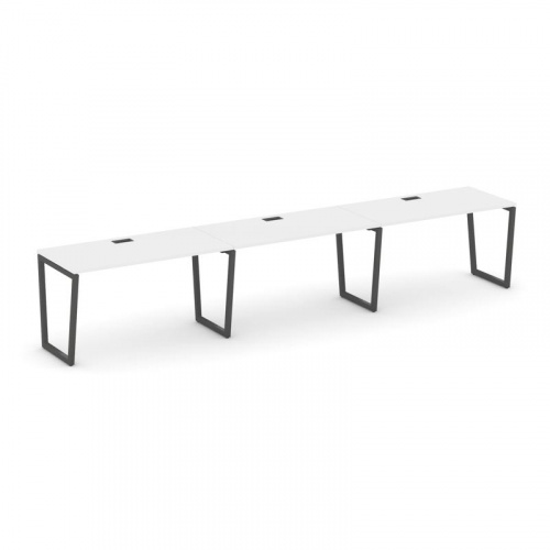 Style Project Рабочая станция 1 сторон. SN-4T2.ORS-042 Акация Лорка/Металл Антрацит/Заглушка Пластик фото 26