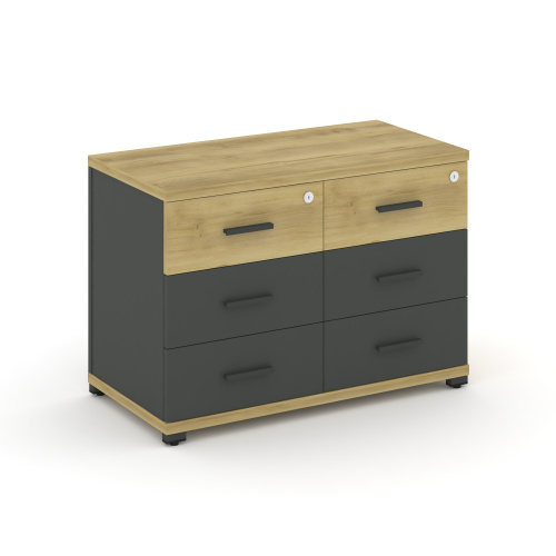 Тумба приставная с 6 ящиками Concept CN.TSP-007 A Тумба приставная с 6 ящиками Concept CN.TSP-007 A