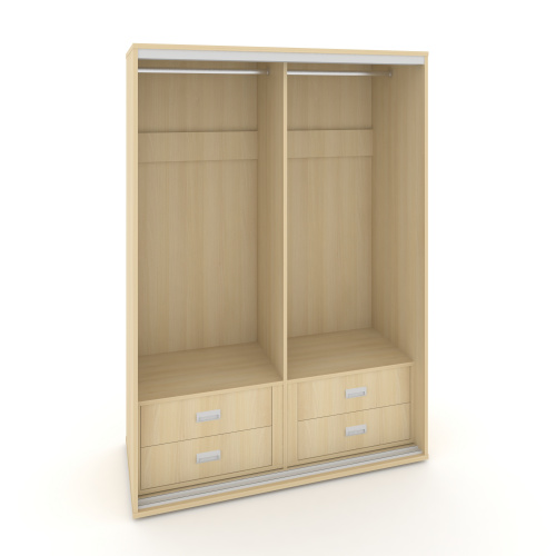 Корпус 2-х секционного шкафа низкого L=1100мм Maris SH.K2-1.2 K3