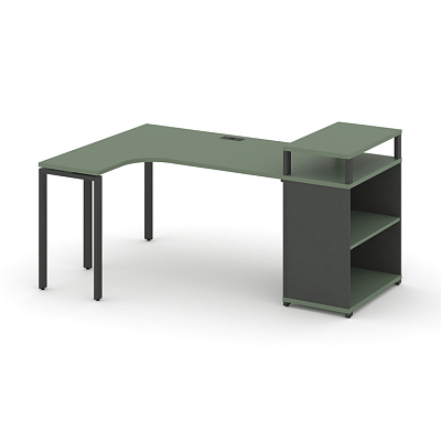 Стол эргономичный с опорным стеллажом Concept CN.SA-204(L)