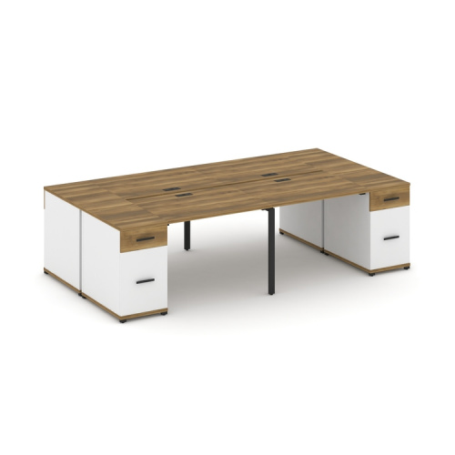 Бенч-система на 4 места с 2 опорными тумбами Concept CN.DRS-429 фото 7 Бенч-система на 4 места с 2 опорными тумбами Concept CN.DRS-429 фото 7