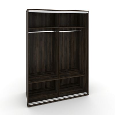 Корпус 2-х секционного шкафа низкого L=1400мм Maris SH.K2-4.2 K2