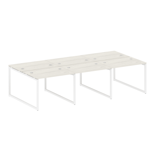 Бенч-система на 6 рабочих мест на О-обр. м/к Metal System Quattro 40БО.СМ-6.1 фото 4 Бенч-система на 6 рабочих мест на О-обр. м/к Metal System Quattro 40БО.СМ-6.1 фото 4