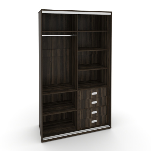 Корпус 2-х секционного шкафа высокого L=1200мм Maris SH.K2-2.1 K7 фото 2