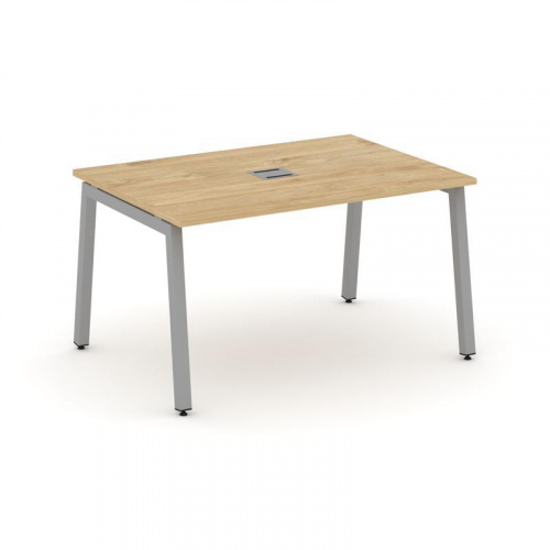 Style Project Стол переговорный SN-5A.SPRG-002 Акация Лорка/Металл Белый 1180*980*750 фото 12