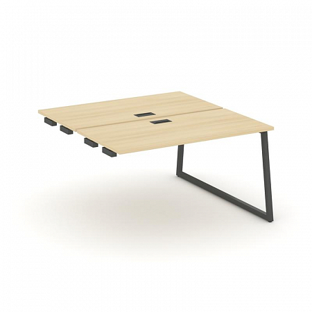 Style Project Стол-приставка к опор. элем. SN-4T1.DPRS-021 Акация Лорка/Металл Антрацит/Заглушка Пла