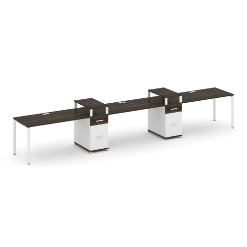 Бенч-система на 3 места с 2 опорными тумбами Concept CN.ORS-455 фото 10 Бенч-система на 3 места с 2 опорными тумбами Concept CN.ORS-455 фото 10