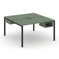 Бенч-система на 2 места с подвесными тумбами Concept CN.DRS-103