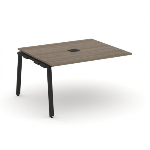 Style Project Проходной наб. элем. перег. стола SN-6A.NSPRG-032 Акация Лорка/Металл Белый 1180*1180* фото 5