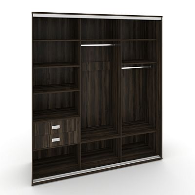 Корпус 3-х секционного шкафа высокого L=2069мм Maris SH.K3-4.1 K5