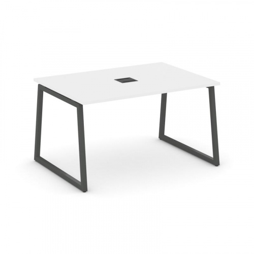 Style Project Стол переговорный SN-4T1.SPRG-004 Акация Лорка/Металл Антрацит/Заглушка Металл Антраци фото 26