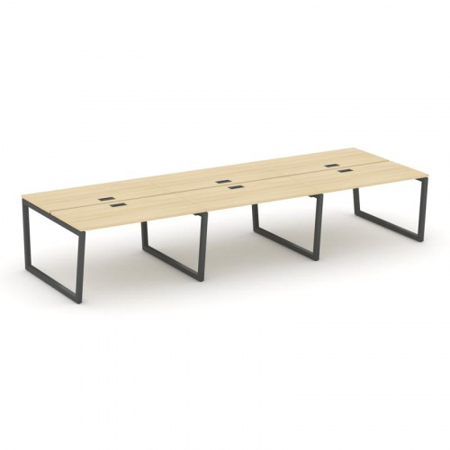 Style Project Рабочая станция 2-х сторон. SN-5T2.DRS-064 Акация Лорка/Металл Антрацит/Заглушка Пласт фото 28