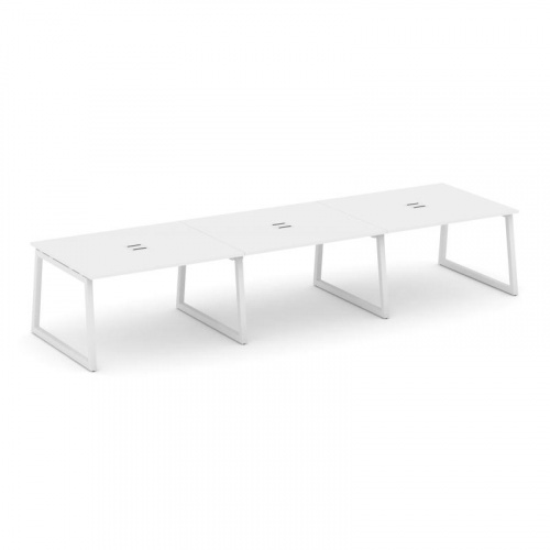 Style Project Стол переговорный SN-5T1.SPRG-053 Акация Лорка/Металл Антрацит/Заглушка Металл Антраци фото 18