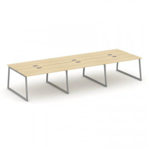 Style Project Рабочая станция 2-х сторон. SN-4T1.DRS-083 Акация Лорка/Металл Антрацит/Заглушка Пласт фото 26