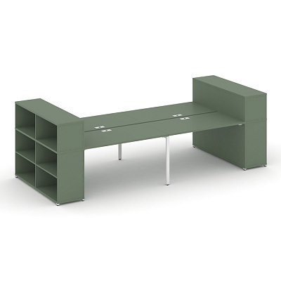 Бенч-система с опорными стеллажами Concept CN.DRS-256