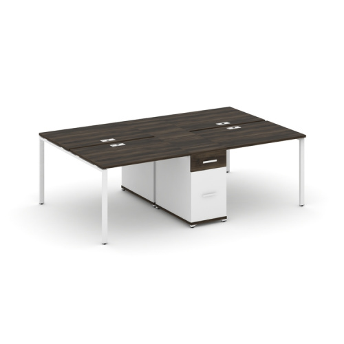 Бенч-система на 4 места с 1 опорной тумбой Concept CN.DRS-421 фото 10 Бенч-система на 4 места с 1 опорной тумбой Concept CN.DRS-421 фото 10