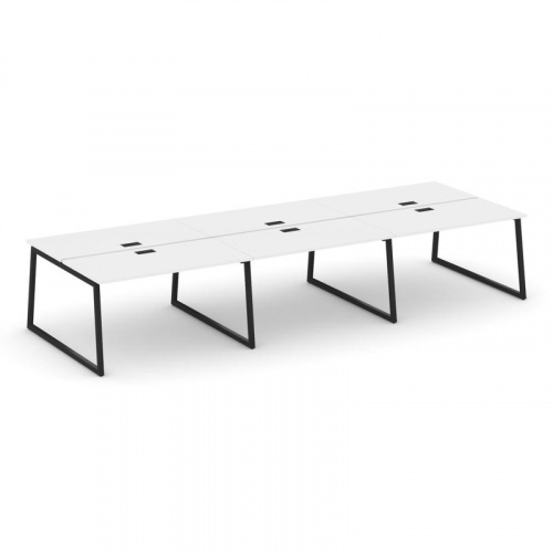 Style Project Рабочая станция 2-х сторон. SN-4T1.DRS-083 Акация Лорка/Металл Антрацит/Заглушка Пласт фото 7