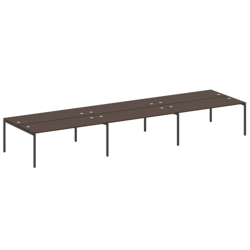 Бенч-система на 6 рабочих мест на П-обр. м/к Metal System Quattro 40БП.СМ-6.5 фото 8