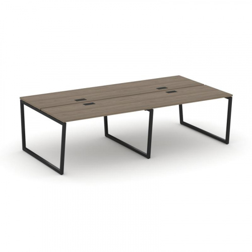 Style Project Рабочая станция 2-х сторон. SN-4T2.DRS-034 Акация Лорка/Металл Антрацит/Заглушка Пласт фото 5