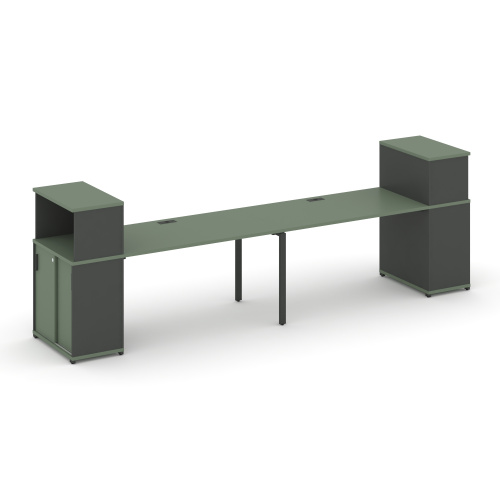 Бенч-система с опорным шкафом-купе Concept CN.ORS-239 фото 2 Бенч-система с опорным шкафом-купе Concept CN.ORS-239 фото 2